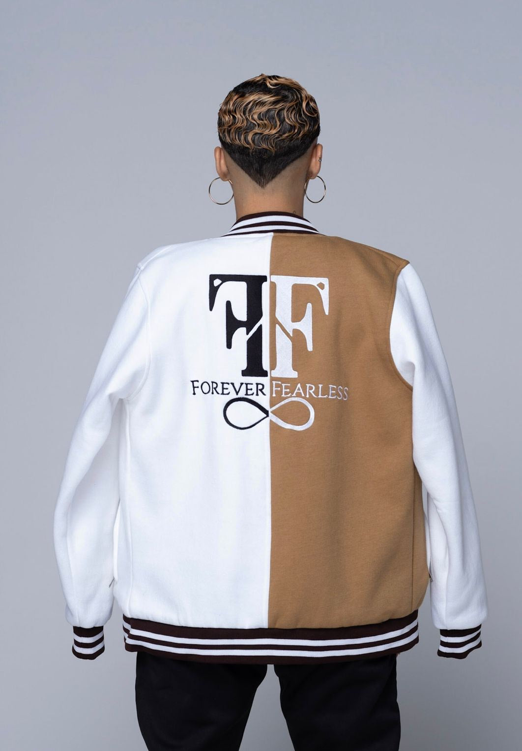 Two-Tone Titan Varsity Jacket