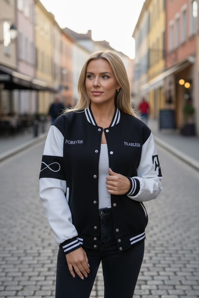 Eternal Elevation Varsity Jacket