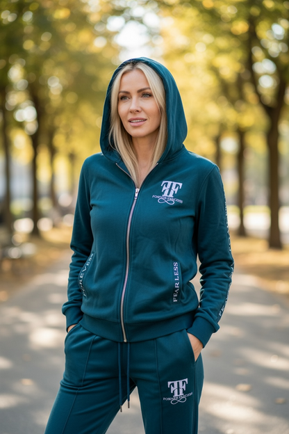 Full Zip Down Hoodies