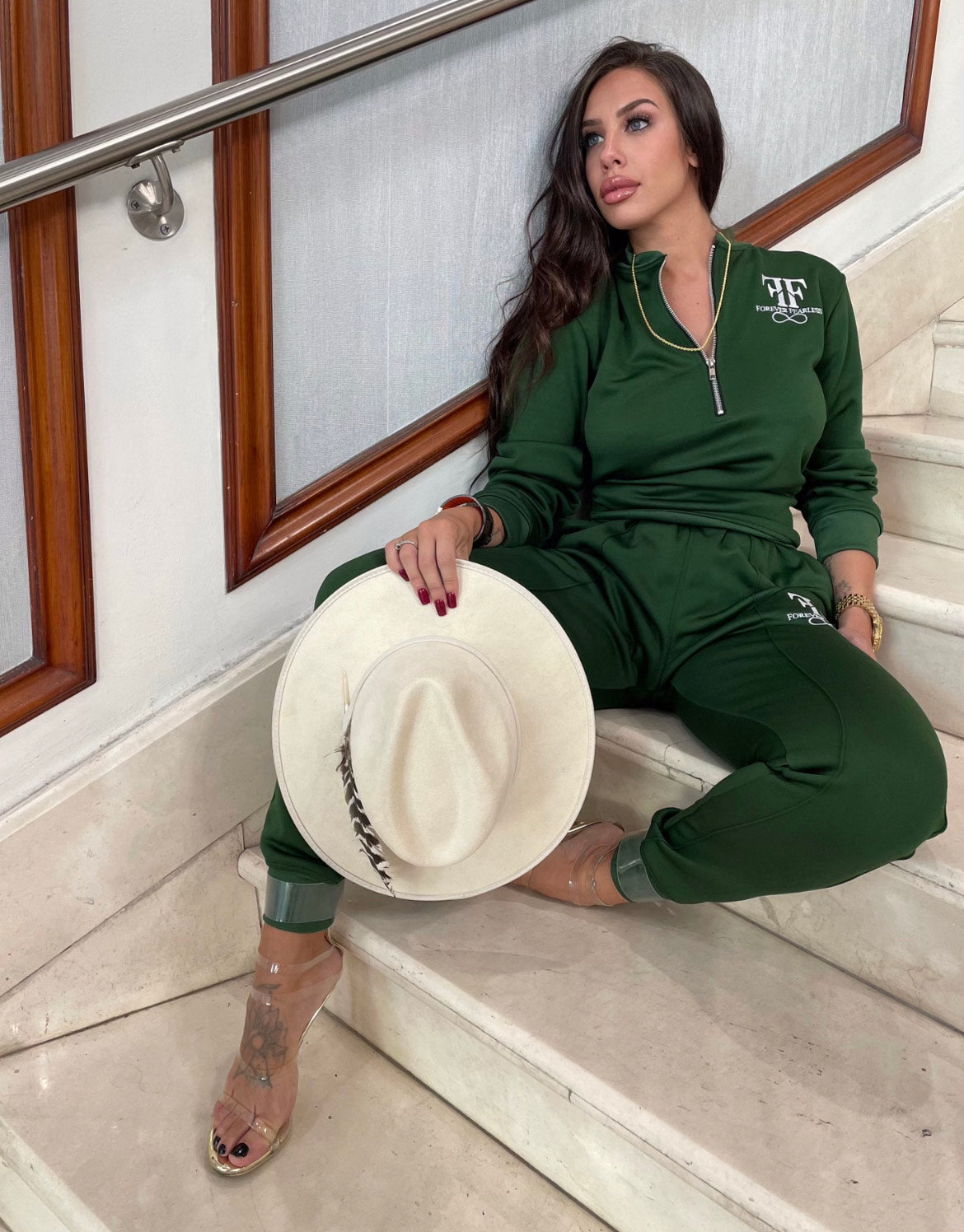 Half Zip Down